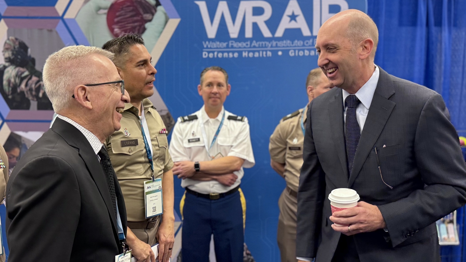 Team WRAIR Engages with Military Health Leaders at MHS2025