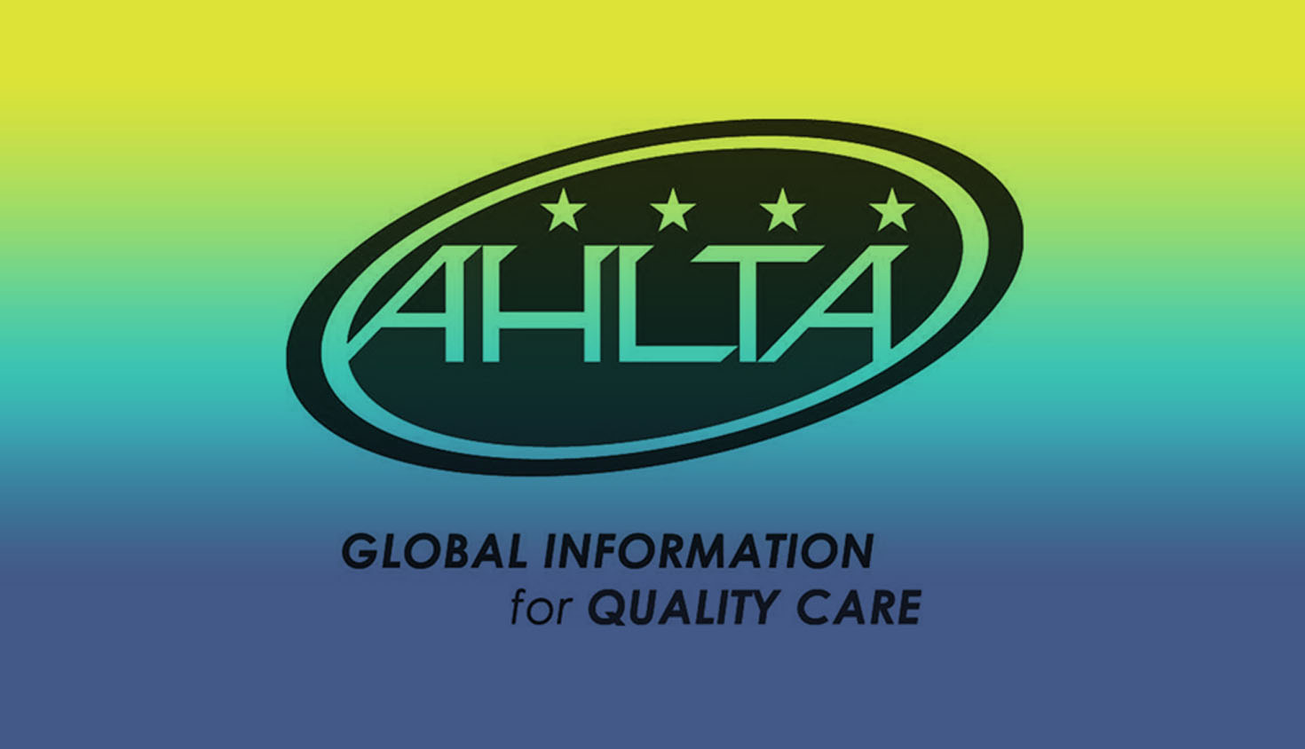 Rainbow-colored logo of the Armed Forces Health Longitudinal Technology Application, with "Global Information for Quality Care" at bottom