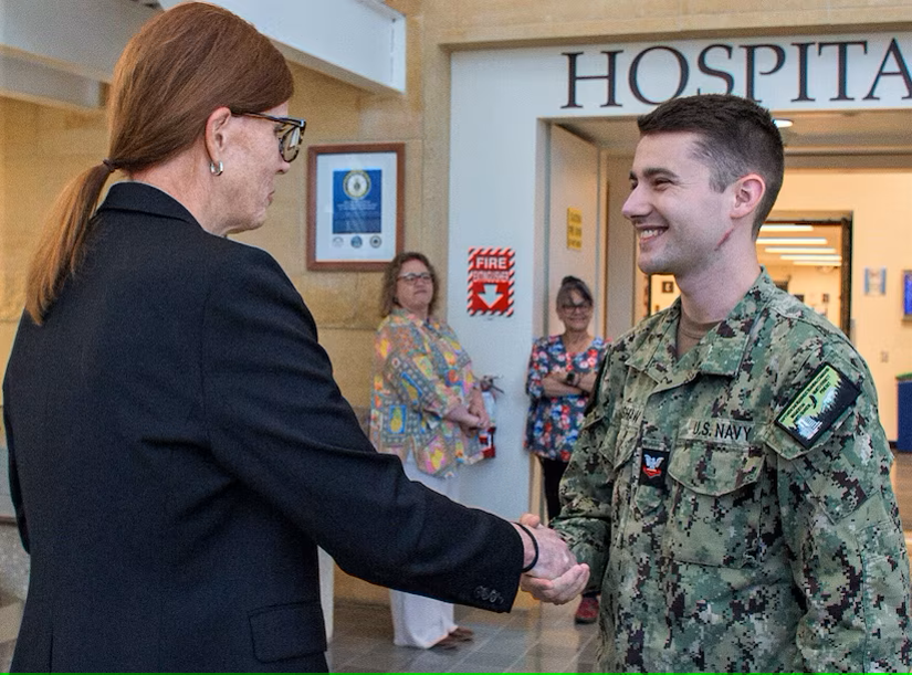 Navy Petty Officer 2nd Class Cade Crenshaw