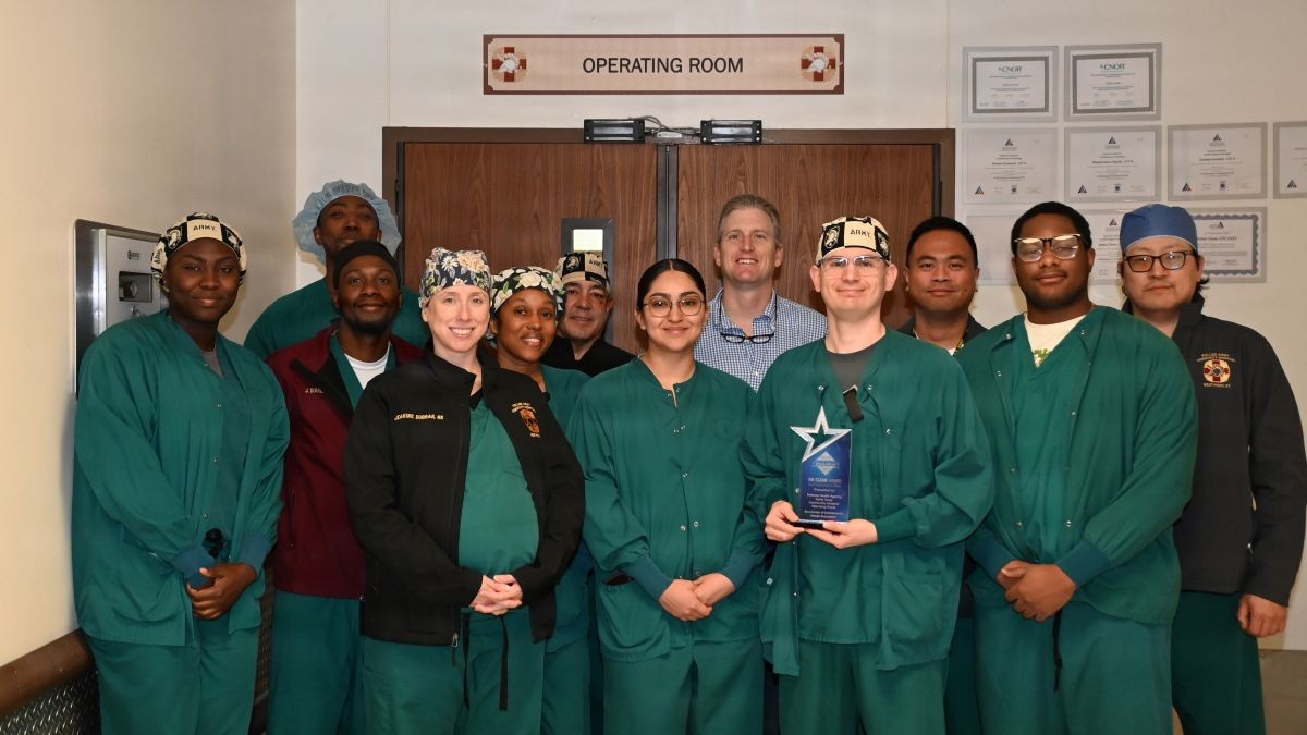 Keller Army Community Hospital Earns National Recognition for Surgical Safety: Smoke Evacuation
