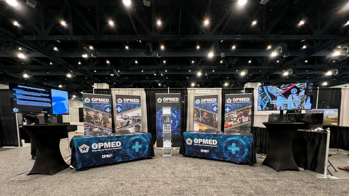 Defense Health Agency’s OPMED team engaging with special operations community during SOMA in Raleigh this week