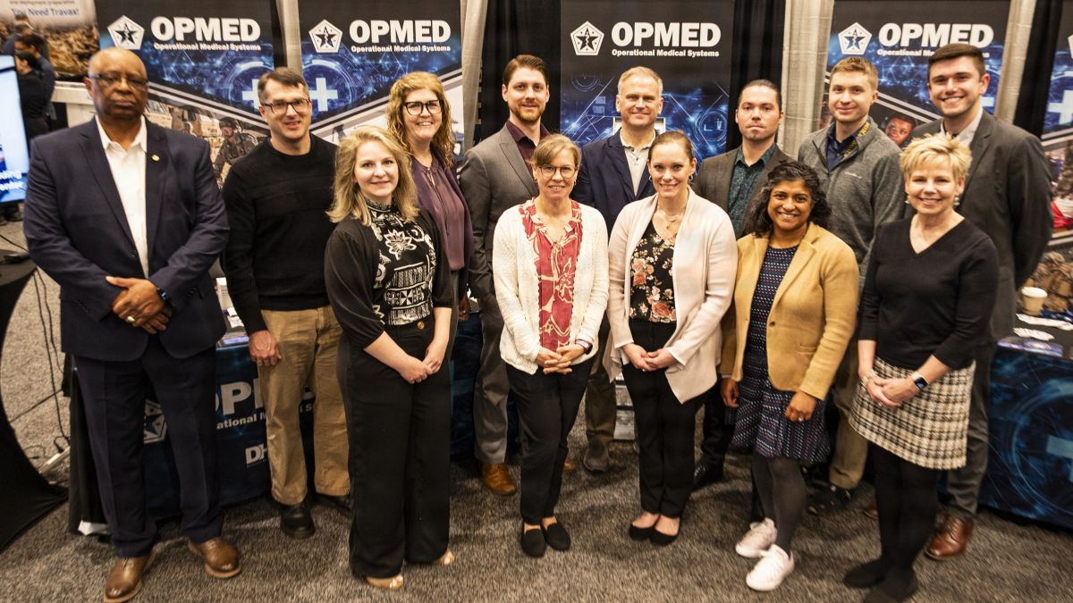 OPMED team brings expertise, partner-building focus to SOMA in Raleigh, NC to highlight DHA’s combat support role