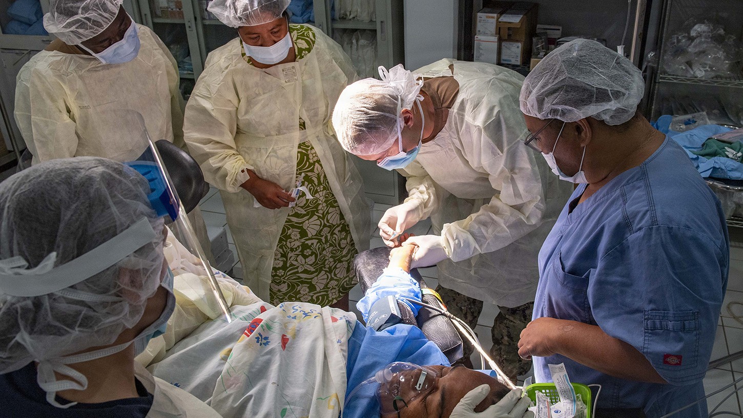 Avoiding the Walker Dip: Military health professionals must ‘train how you’re going to fight’