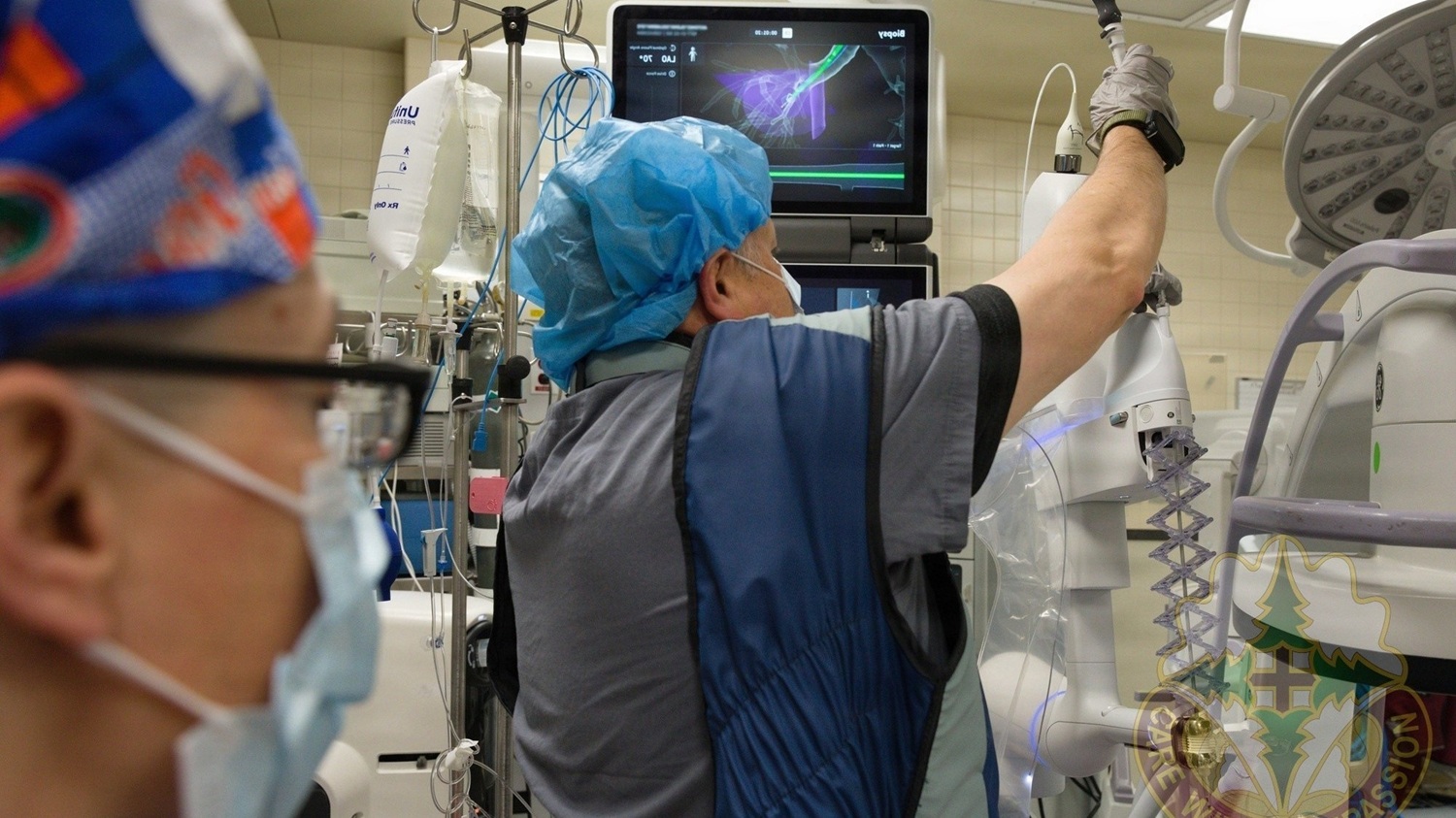 Madigan Army Medical Center, after becoming the first Military Treatment Facility (MTF) to adopt the Ion endoluminal system, has seen huge success with its robotic bronchoscopy program. Over a 15-month period, the medical center performed 78 robotic navigational bronchoscopy procedures, achieving a diagnostic accuracy rate of 91 percent. This performance places Madigan among the top facilities nationwide using similar technology and exceeds the averages reported in recent studies. (Sean Hall)