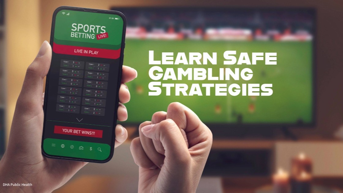 While gambling is generally considered recreational, it can adversely impact military personnel, their families, and unit readiness. Department of Defense behavioral health experts offer sensible gambling tips. (Defense Health Agency-Public Health graphic illustration by Ethel Kefauver)