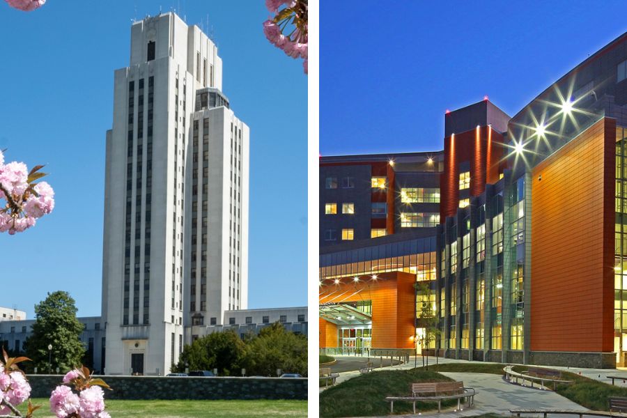 A.T. Augusta and Walter Reed buildings