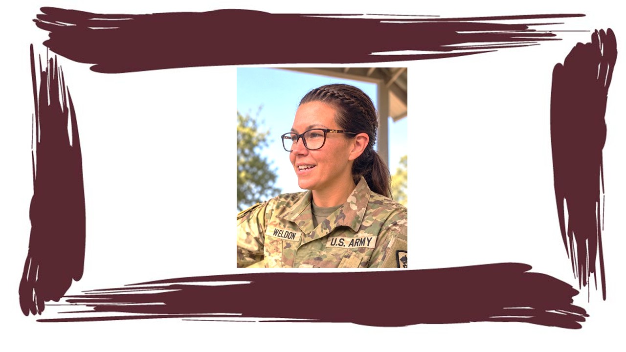 Army Capt. Genevieve Weldon